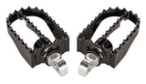 Burly Brand MX Style Footpegs Black - B13-1009B For Harley Motorcycles 1997-2024 | Yamaha Watercraft 1998-2004