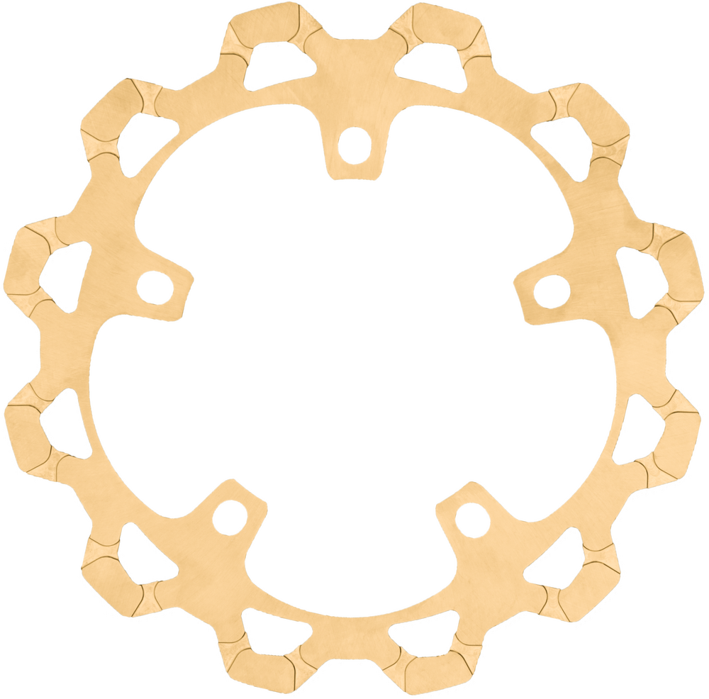 Lyndall Brakes 815-0197 6-632 320MM PERIMETER ROTOR GOLD `24 FLH/FLT (NON CVO)