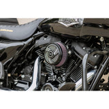 S&S CYCLE 1014-0172 170-0206 Stealth Air Cleaner Cover - Torker - Black