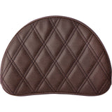 Saddlemen Sissy Bar Pad Lattice Stitched Brown Universal - 051345