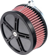 Hofmann Designs CVO(121) Air Cleaner Kit Black - HDB1045B For Harley Touring 2023-2024
