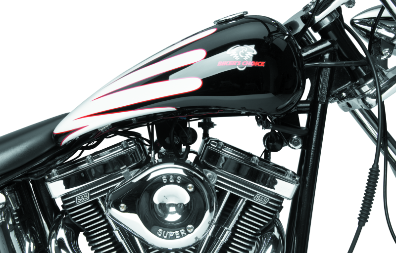 Biker's Choice Bikers Choice 1 Piece Stretched 4.2 Gallon Fuel Tank Custom - 489750 For Harley Softail 1984-1999