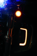 Kuryakyn Tracer Lower Fairing Grill Chrome - 5063 For Harley Touring 2014-2020