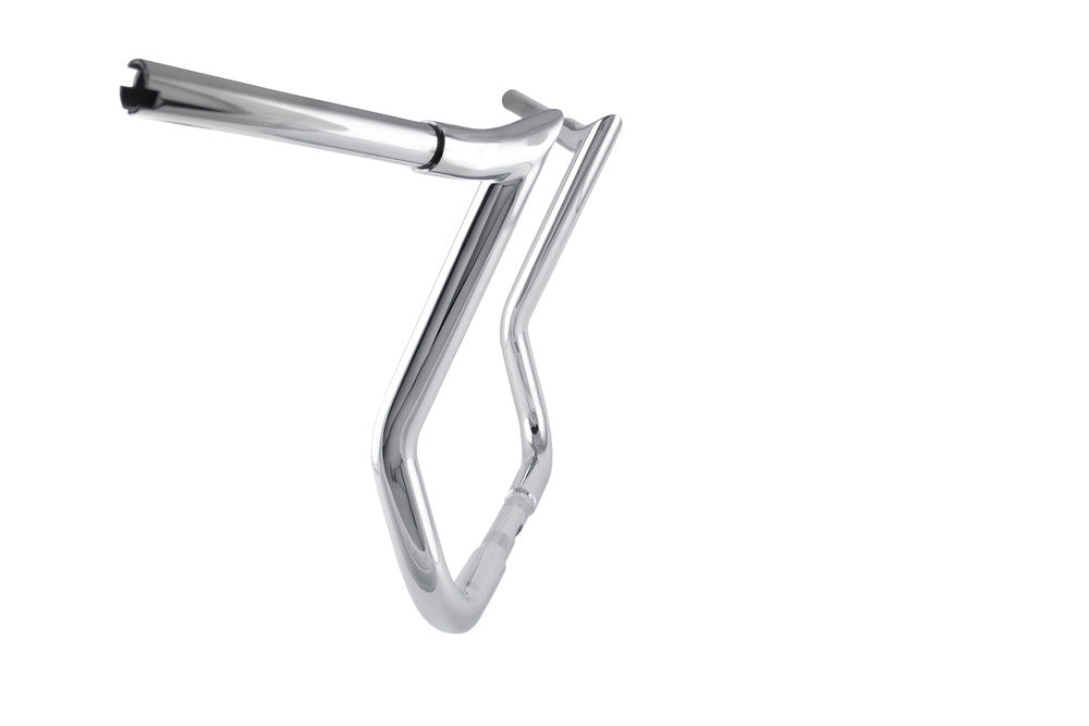 Paul Yaffe Bagger Nation 827-05223 MBB125-12 C 12" MONKEY BAGGER BARS CHROME `86-23 FLH/FLT
