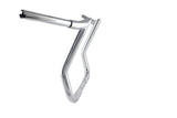 Paul Yaffe Bagger Nation 827-05223 MBB125-12 C 12" MONKEY BAGGER BARS CHROME `86-23 FLH/FLT