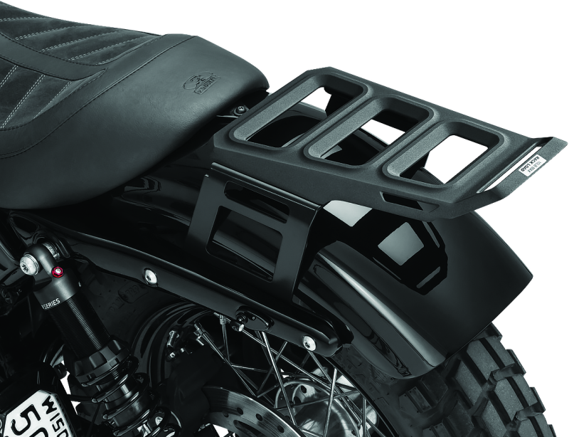 Kuryakyn Dillinger Luggage Rack Black - 6665 For Harley Sportster 2004-2021