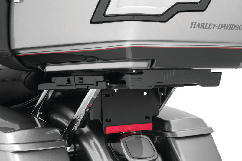 Kuryakyn 8789 Quick Adjust Tour-pak Relocator 14-Up Touring Black