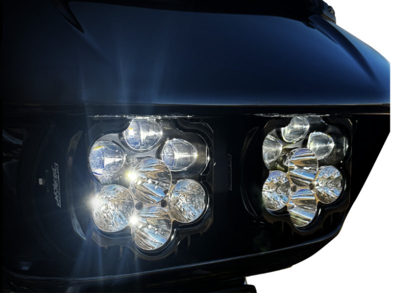 Custom Dynamics Shark Demon™ 2 Headlight - SD2-RG-WW For Harley Road Glide 2015-2025