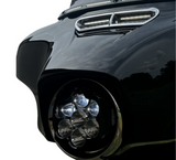Custom Dynamics Shark Demon® Performance LED Headlight - SD2-BW-W For Harley Motorcycles 1994-2025