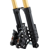 ARLEN NESS 0403-0166 120-003 Method No Flex Fork Legs - 49 mm - Black Anodized - For Custom Radial Mount Brake Caliper