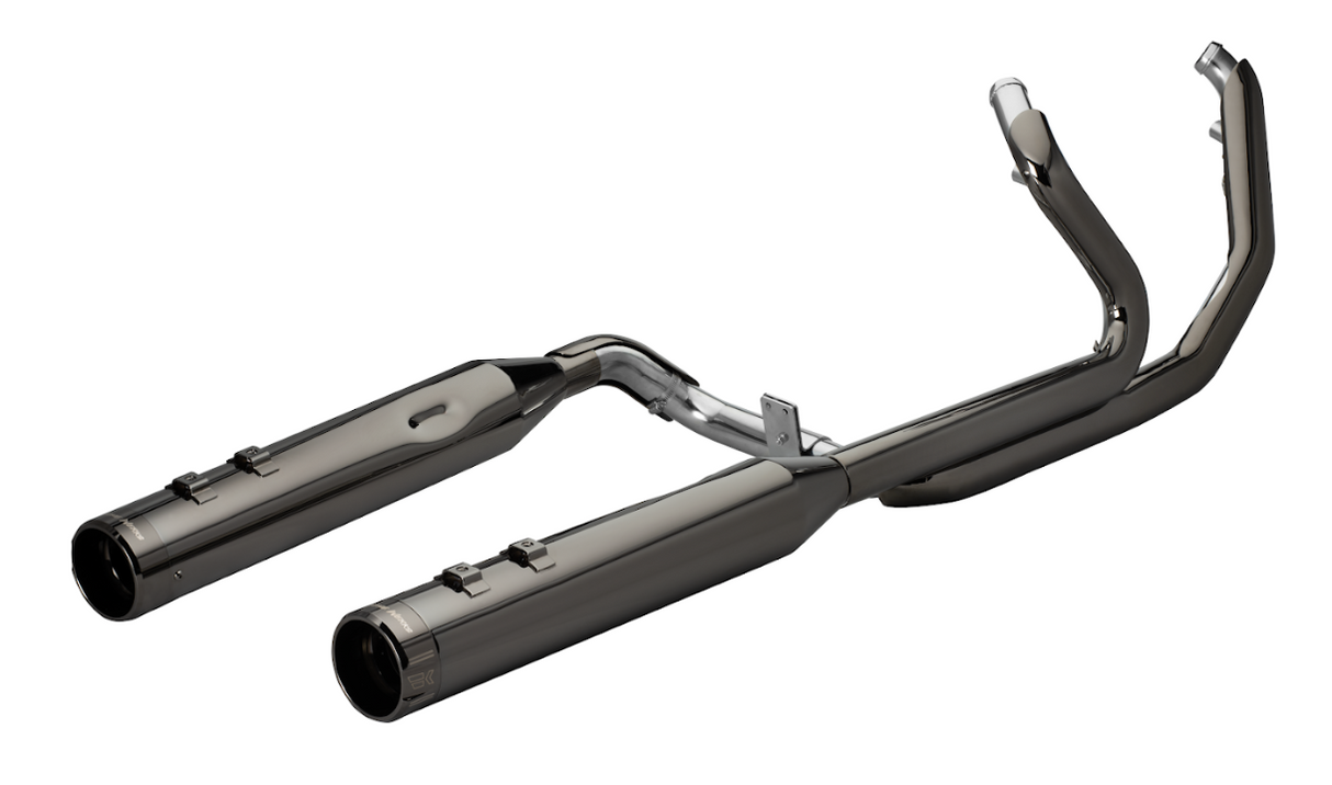 Khrome Werks 2-Into-2 Dominator Exhaust System Eclipse® With Klassic Tip M8 - 201500 For Harley Touring 2017-2026