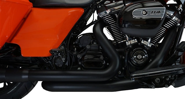 Tab Performance 2-into-2 Fully Shielded Headers | Harley-Davidson - Black 2017-UP-H-D-2-2-FULL-HEAD-PIPE-BLACK