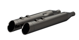 Khrome Werks 4-1/2" HP-Plus® Slip-On Mufflers With Edge Tip Eclipse® M8 - 201935 For Harley Touring 2017-2026