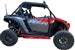 Tab Performance Polaris RZR XP 1000 Rock Sliders - Raw, 2 Seater 715-2023-RAW