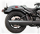 Tab Performance 2025-Up Harley-Davidson Cruiser 2-1 Slip-On - Black, Black Slash Tips, Zombie Baffles 2025-CRUISER-2-1-SLIP-ON-BLACK-B-Z