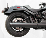 Tab Performance 2025-Up Harley-Davidson Cruiser 2-1 Slip-On - Chrome, Chrome Straight Tips, Redline Baffle 2025-CRUISER-2-1-SLIP-ON-CHROME-C2-R
