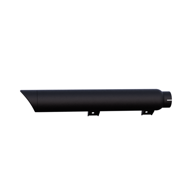 Tab Performance 2025-Up Harley-Davidson Cruiser 2-1 Slip-On - Black, Black Straight Tips, Zombie Baffles 2025-CRUISER-2-1-SLIP-ON-BLACK-B2-Z