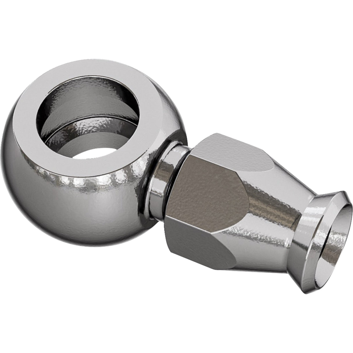 GOODRIDGE 1742-0724 P5091-03C Banjo Adapter Banjo - Straight - Short - 3/8" or M10 Long Bolt