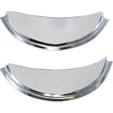 SHOW CHROME 2001-0124 1-229 Spotlight Visors chrome