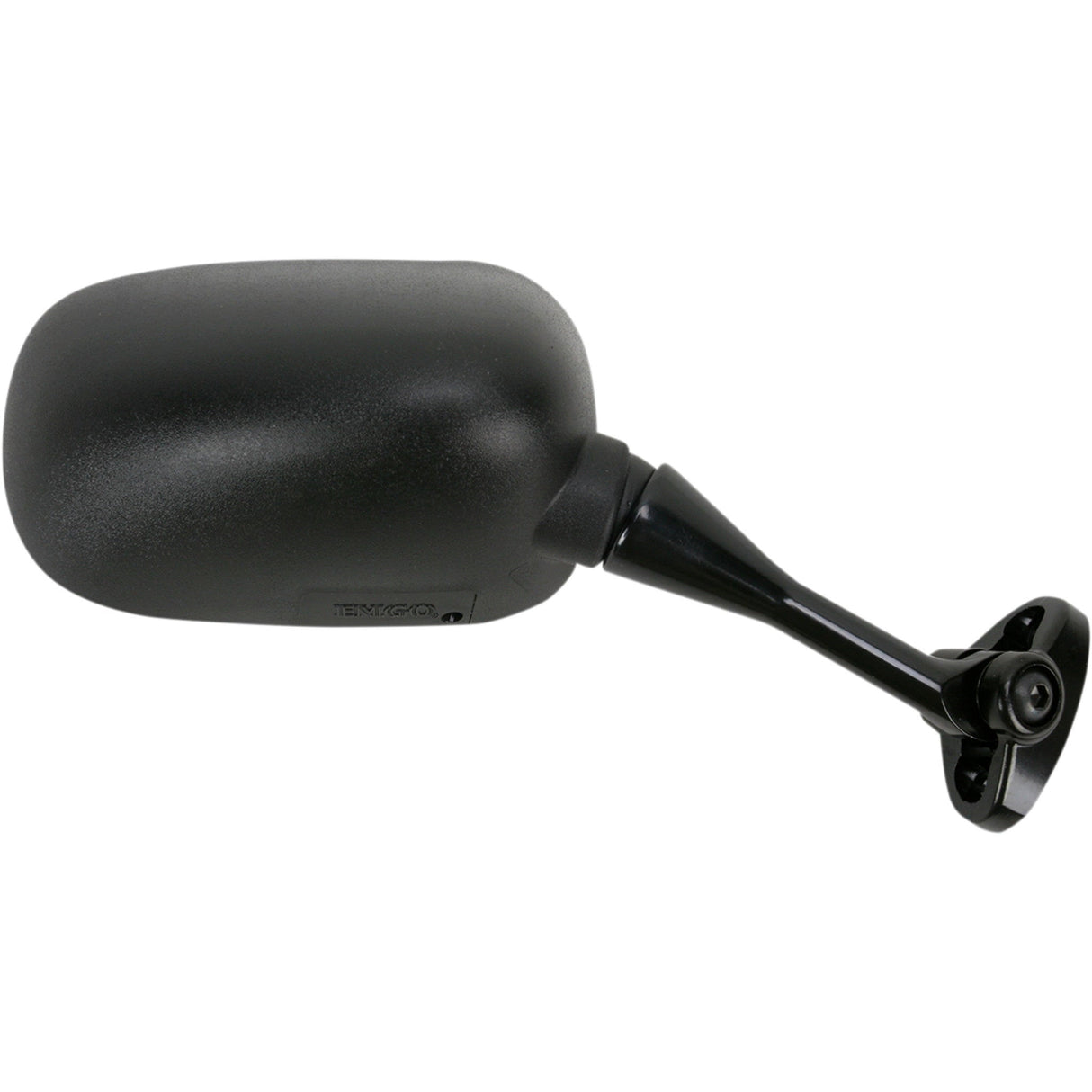 EMGO 20-87021 20-87021 OEM-Style Replacement Mirror Mirror - Side View - Oval - Black - Right