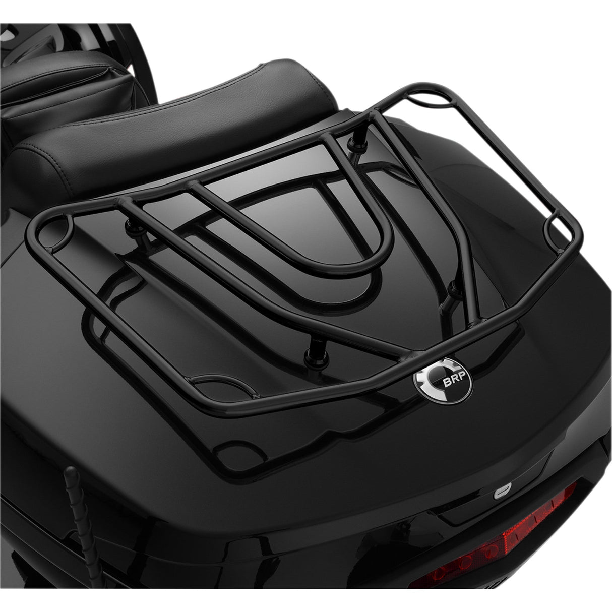 SHOW CHROME 1510-0395 41-355BK Tour Trunk Luggage Rack satin black
