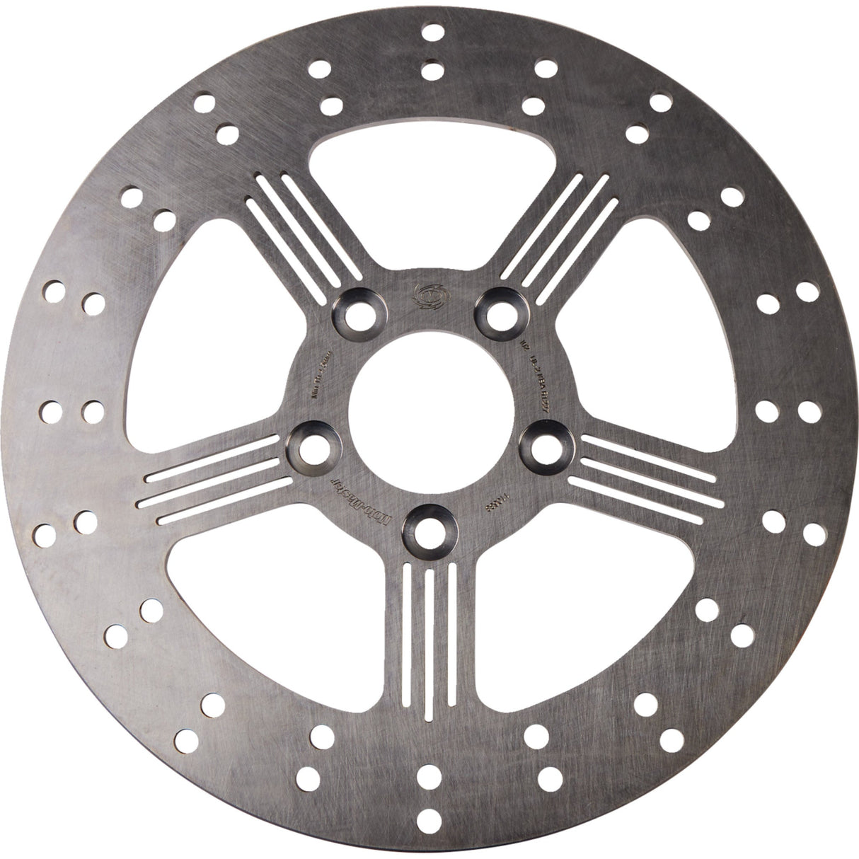 Moto-Master Brake Rotors Rear Adrian - 110633-PU For Harley Motorcycles 1999-2023
