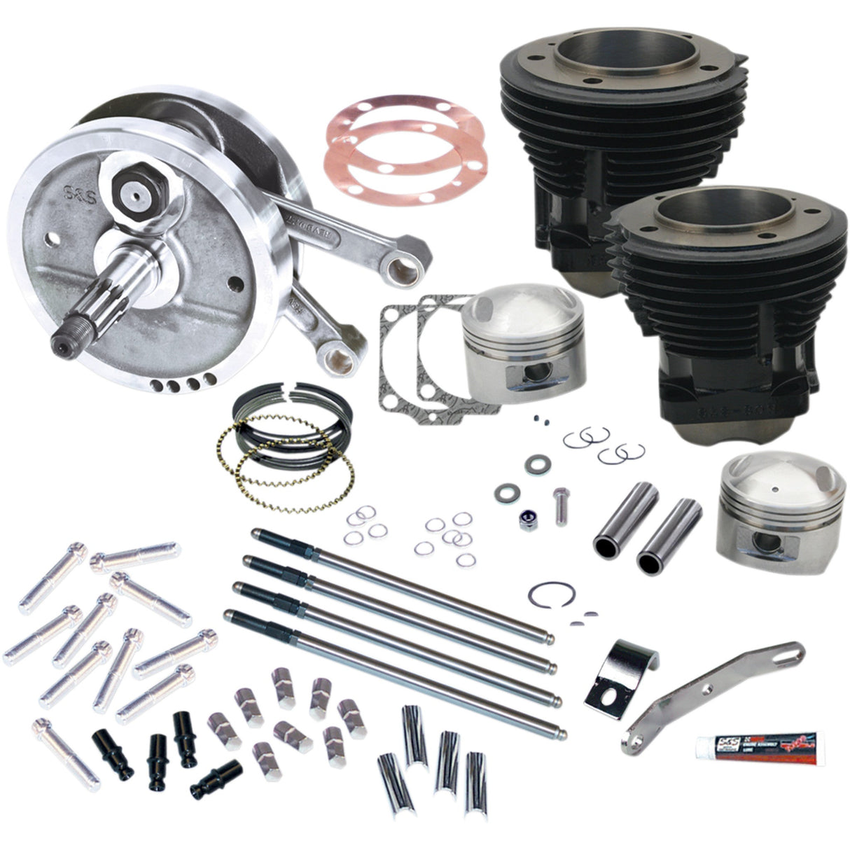 S&S CYCLE 0903-1299 91-9134 Sidewinder® Big Bore Stroker Engine Performance Kit - 96" Sidewinder® Big Bore Stroker Engine Performance Kit