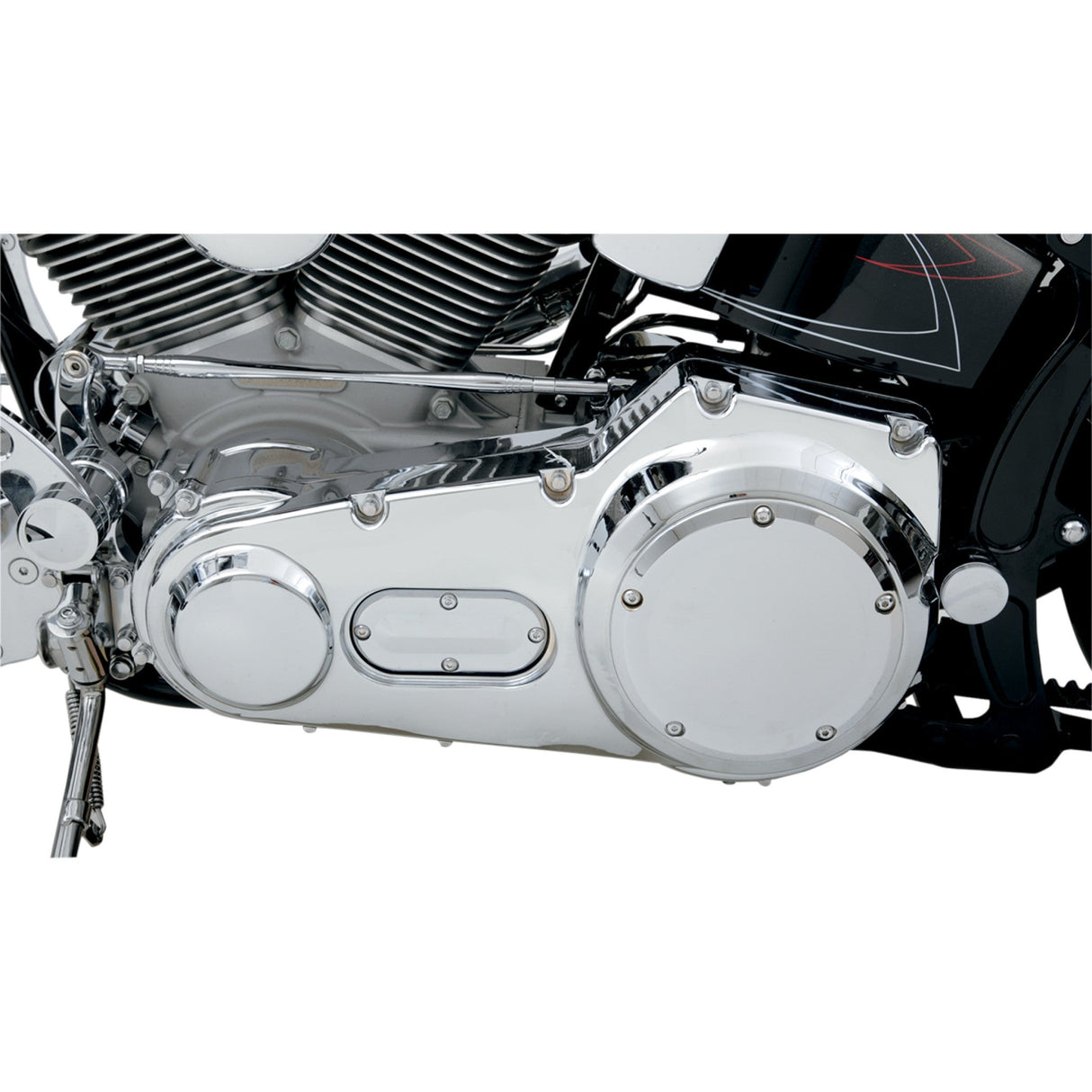 DRAG SPECIALTIES 1107-0036 Outer Primary Cover chrome - '99-'06 softail, '99-'05 dyna