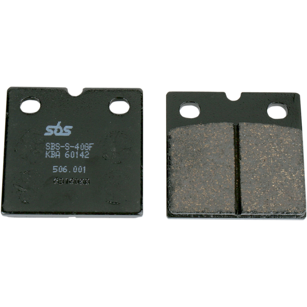 SBS HF Street Ceramic Organic Brake Pads BMW R65/80 - 506HF For BMW Motorcycles 1977-2008 | Ducati Motorcycles 1980-1992