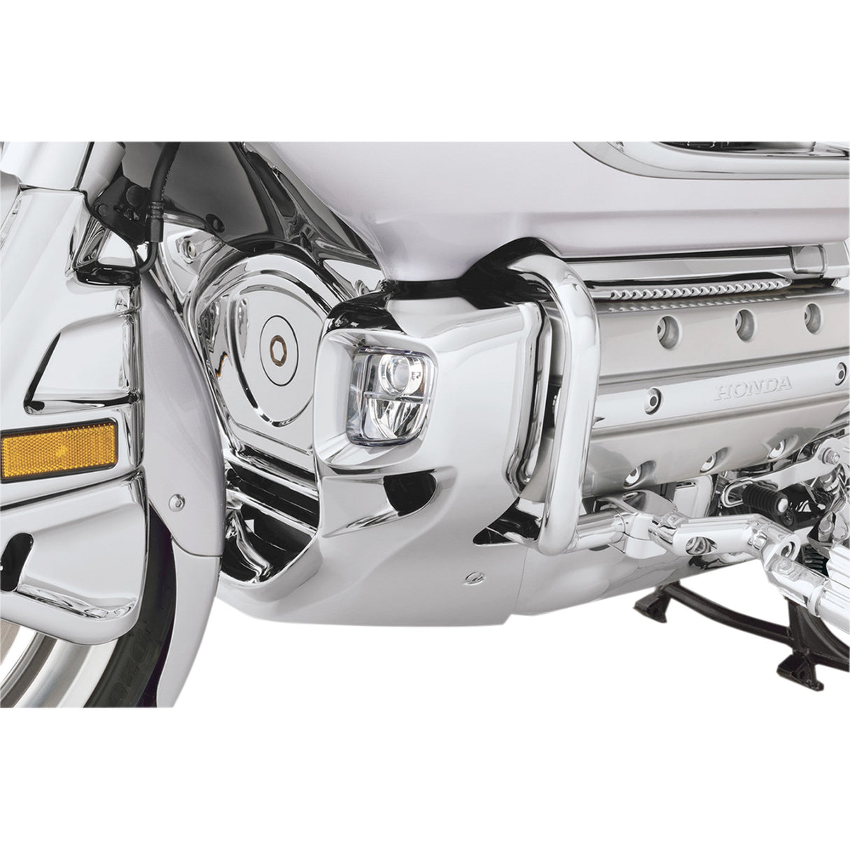 SHOW CHROME 0521-1419 52-908 Front Lower Cowl Lower Cowls - Chrome - Rectangular