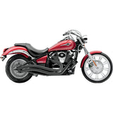 Cobra Speedster Swept 2-Into-2 Exhaust System - 4218B Kawasaki 900 2006-2016