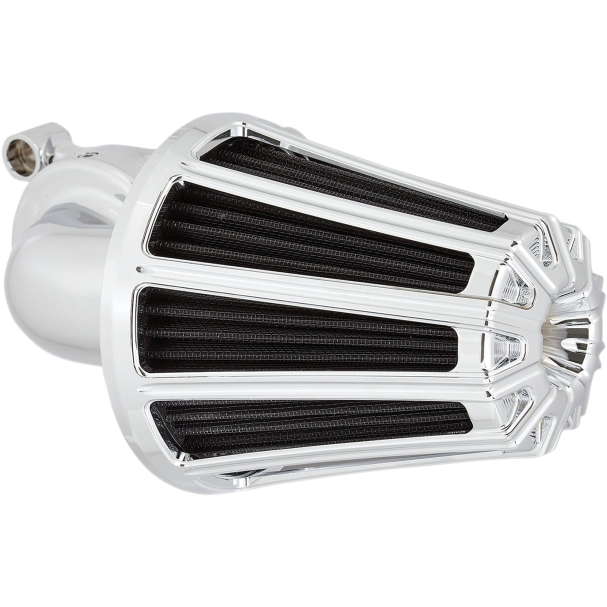 Arlen Ness Monster Sucker® Air Cleaner Kit — 10 Gauge Chrome - 81-030 For Harley Motorcycles 2017-2025