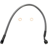 MAGNUM SHIELDING 1741-4066 AS47117 Alternate Length Designer Series ABS-Specific Front Brake Line Kit - 10 mm-35° - 17" - Black Pearl