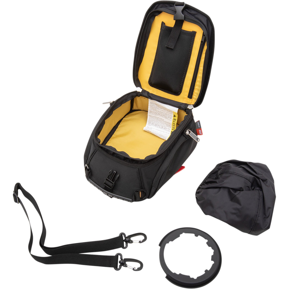 GIVI 3502-0433 MT505 Metro-T 5 Liter Expandable Tanklock Tankbag Metro-T Tankbag - 5 Liter