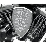 BARON 1014-0147 BA-2800-03 Replacement BAK Air Cleaner Cover flame - chrome
