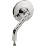 JOKER MACHINE 0640-1511 03-051-3L No. 7 OE 3-1/4" Round Mirror - Side View - Round - Chrome - Left