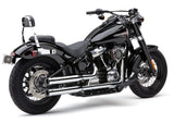 Cobra 82-96024 6057 3" RPT SLIP-ONS CHROME SOFTAIL 18-22