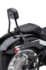 Cobra Detachable Backrest Mini Black Fxlr S - 602-2029B For Harley Softail Low Rider 2018-2024