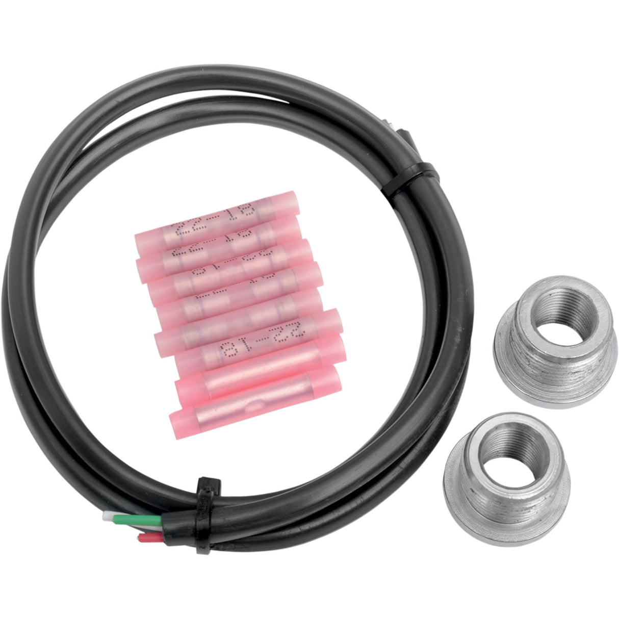 DRAG SPECIALTIES 1861-0594 O2 Sensor Bung Adapter Kit 18 mm to 12 mm