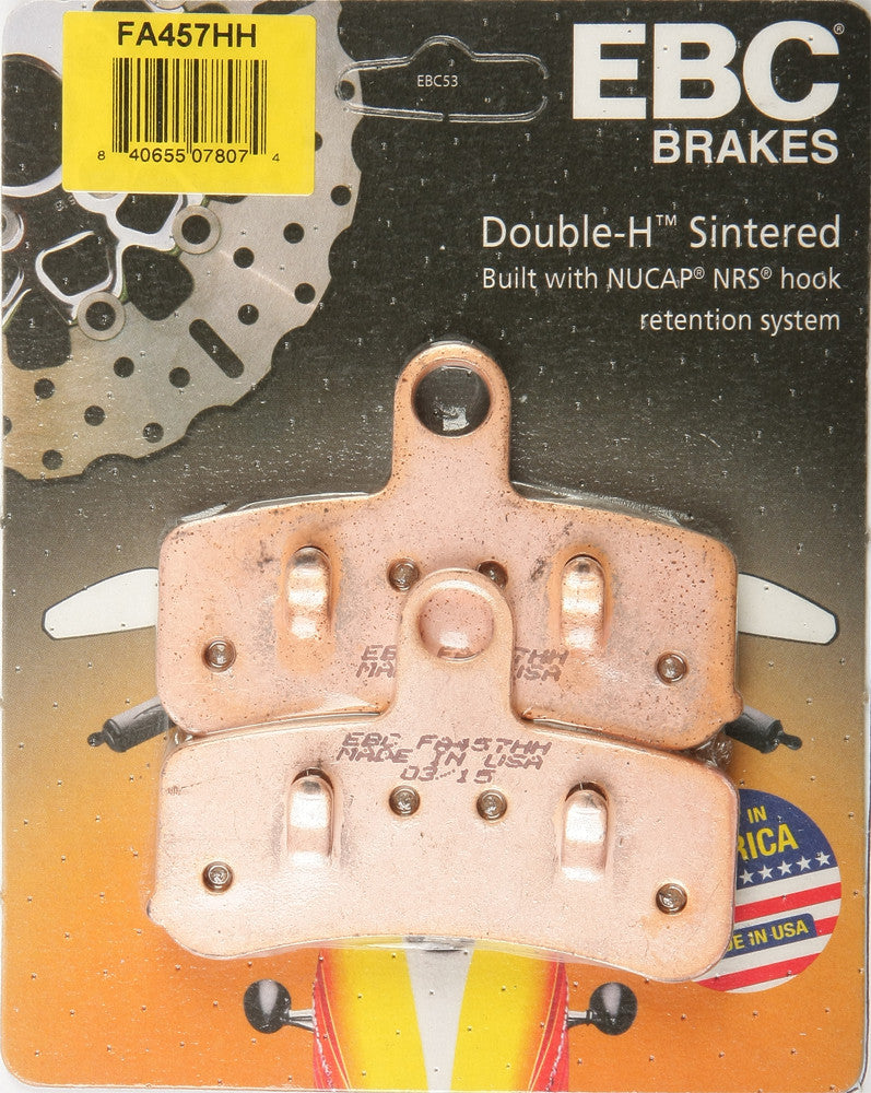 Ebc 15-457H FA457HH BRAKE PADS FA457 DOUBLE-H SINTERED
