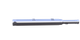Tab Performance Indian PowerPlus 2-1 Muffler | Chrome - Black Slash Tips, 2.5" Louvered Baffles, No Bracket 211-1221-B-2.5-NO-BRACKET