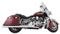 Tab Performance 4" Chrome B.A.M. Sticks Exhaust Pipes | Hard Bag - Black Straight Tips, No Baffles 211-1291-B2-NB