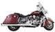 Tab Performance 4" Chrome B.A.M. Sticks Exhaust Pipes | Hard Bag - Black Straight Tips, No Baffles 211-1291-B2-NB