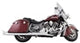 Tab Performance 4" Chrome B.A.M. Sticks Exhaust Pipes Hard Bag 4" Chrome Slash Cut Tip, Non-Baffled ( Baffles - 211-1291-C-NB For Indian 2014-2026