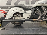 Tab Performance 211-2221-B-Z-NB Indian Challenger/Pursuit 2-1 Black Zombie Baffles (Loud) 4 Inch Black Slash Cut Tip