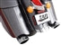 Tab Performance 4" Black B.A.M. Sticks Exhaust Pipes | Hard Bags - No Tips, No Baffles 211-2291-N-NB