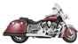Tab Performance 4" Black B.A.M. Sticks Exhaust Pipes Hard Bags 4" Chrome Straight Cut Tip, Non-Baffled ( - 211-2291-C2-NB For Indian 2014-2026