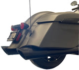Tab Performance 4.5" Black B.A.M. Sticks Exhaust Pipes Hard Bag For Indian 2014-2026