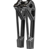 KODLIN USA 0602-1458 K55127 Fastback Risers - Includes Clamp - 10" - Black