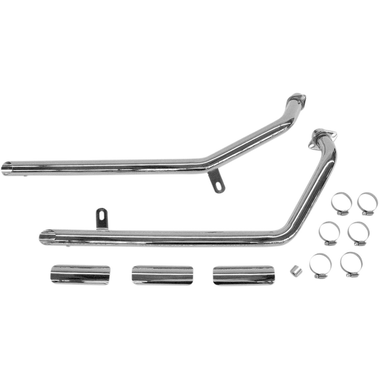 Cobra Drag Pipes 2-Into-2 Exhaust System - 1261 Honda VT600C Shadow 1988-2007